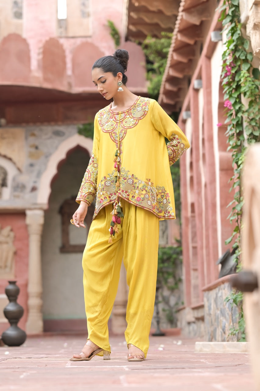 Marigold Tassel Coord Set
