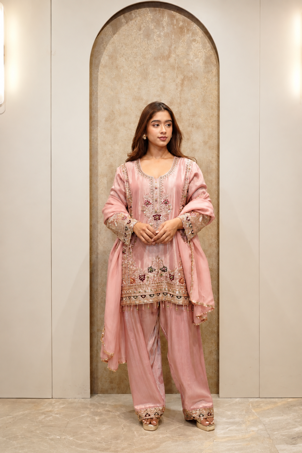 Rose Mist Suit Set
