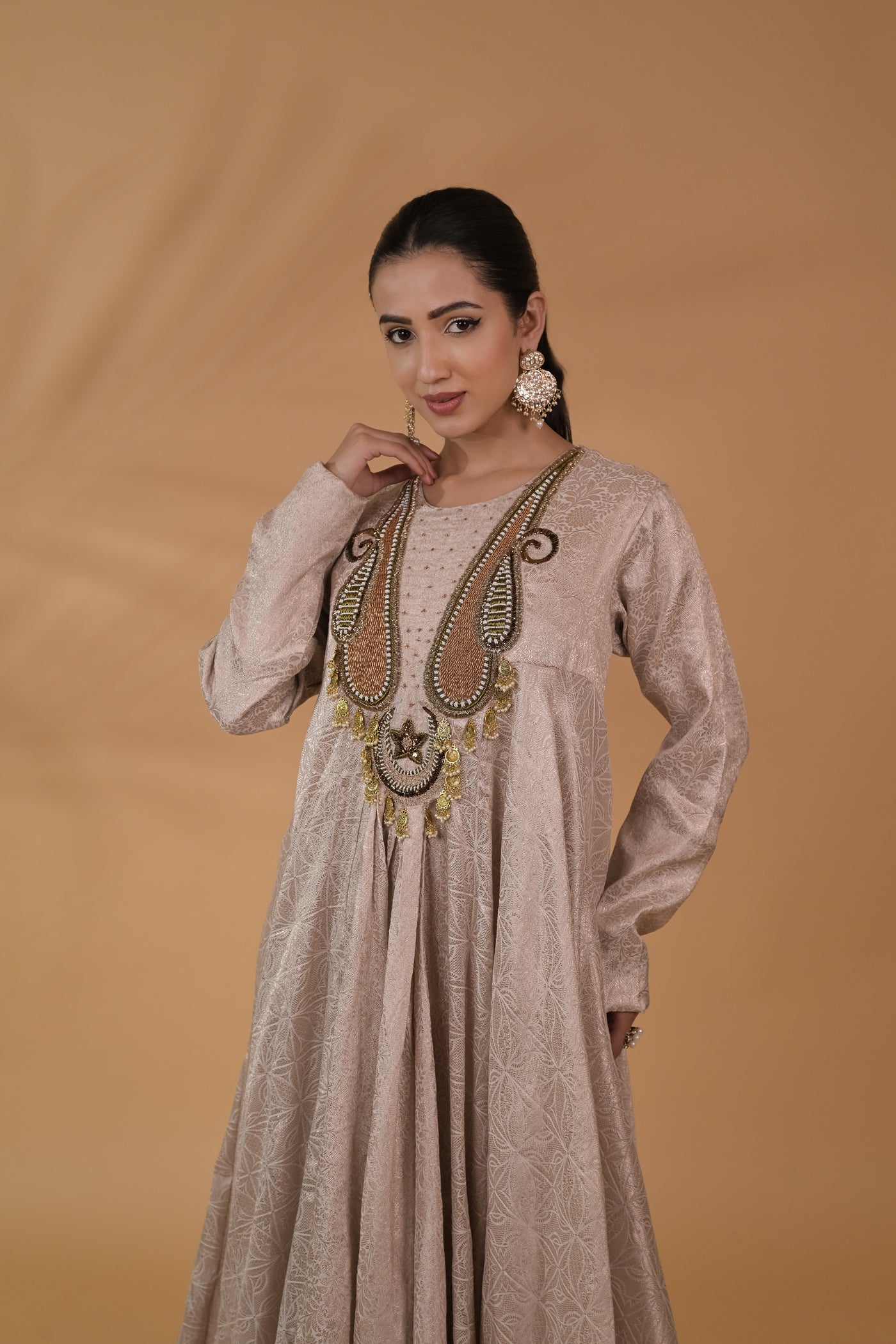 Noor Zaria Anarkali Set