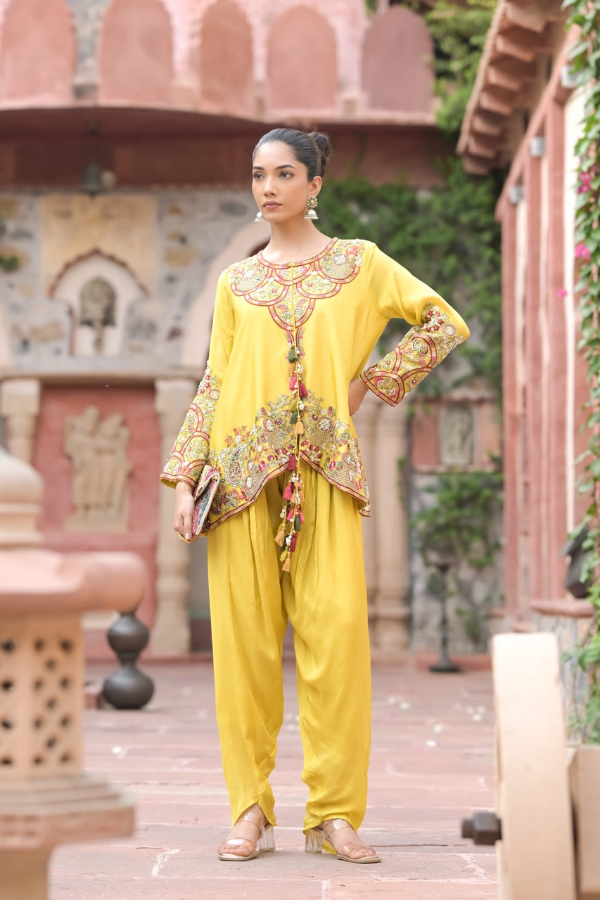 Marigold Tassel Coord Set