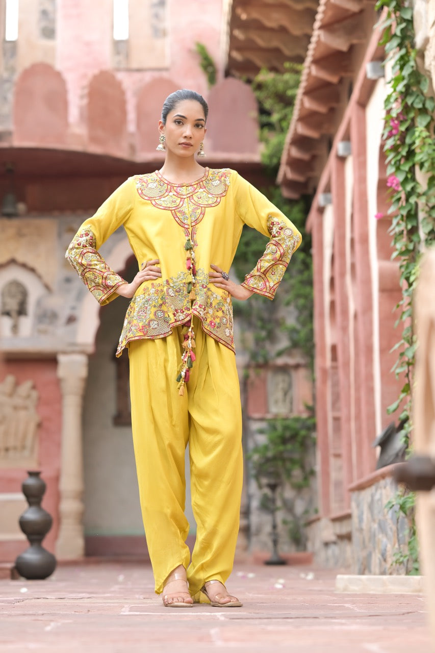 Marigold Tassel Coord Set