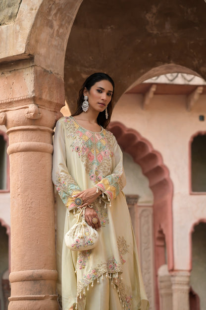 Ivory Kurta Set