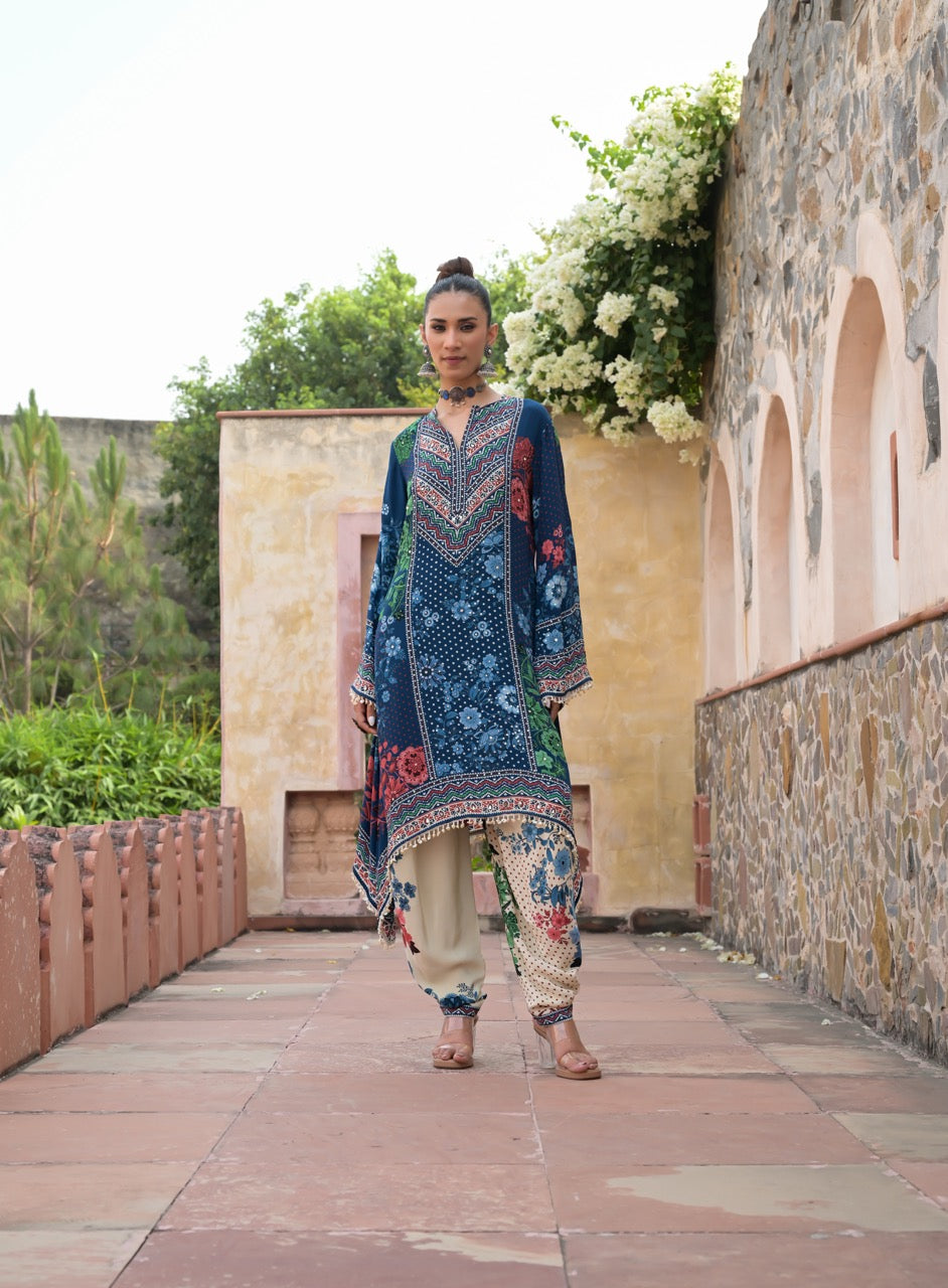 Nayab Midnight Bloom Set