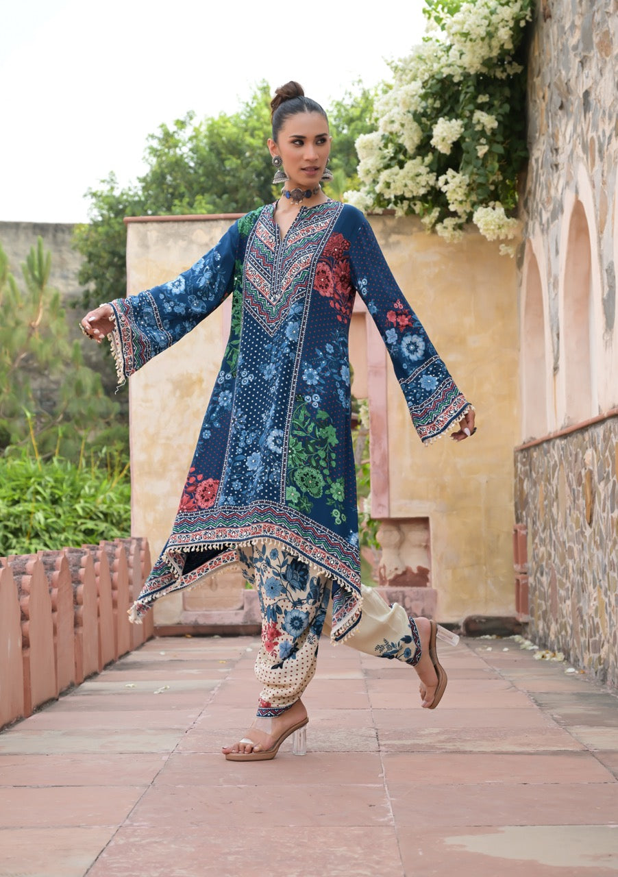 Nayab Midnight Bloom Set