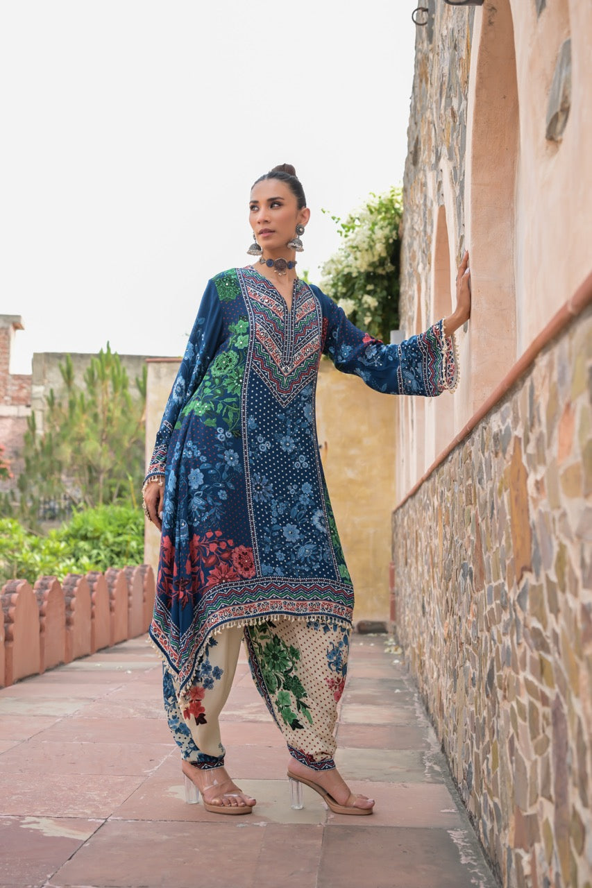 Nayab Midnight Bloom Set