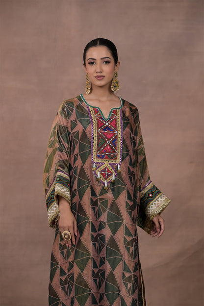 Vanya Print Feather Coord