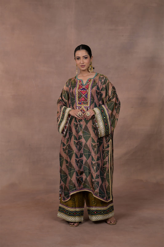 Vanya Print Feather Coord