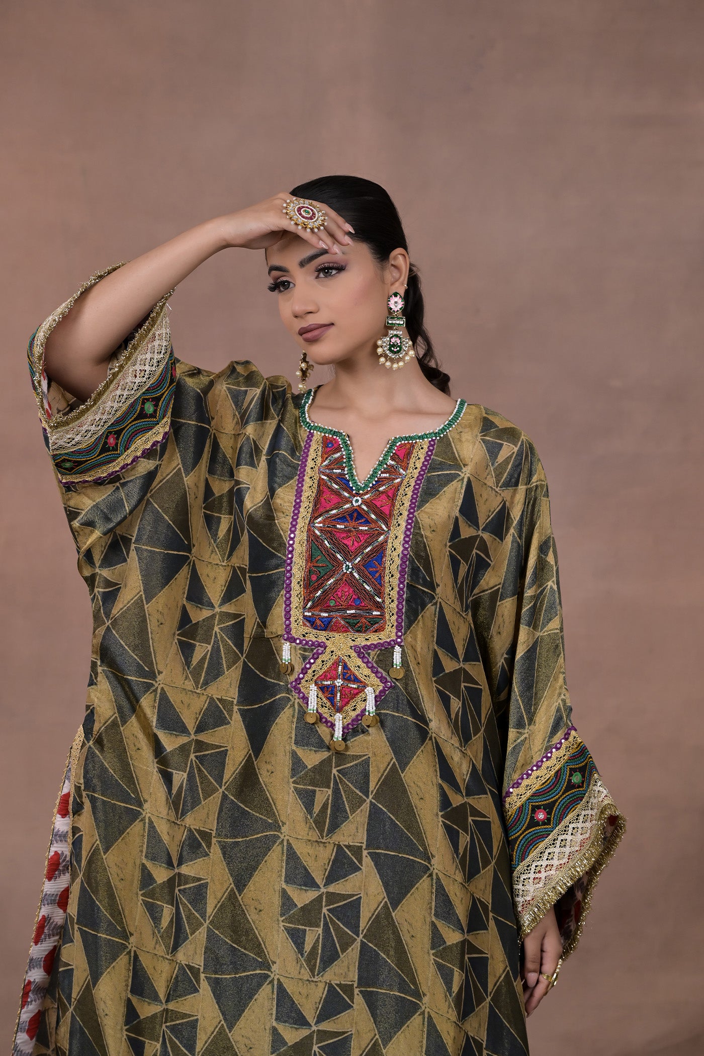 Vanya Print Feather Coord