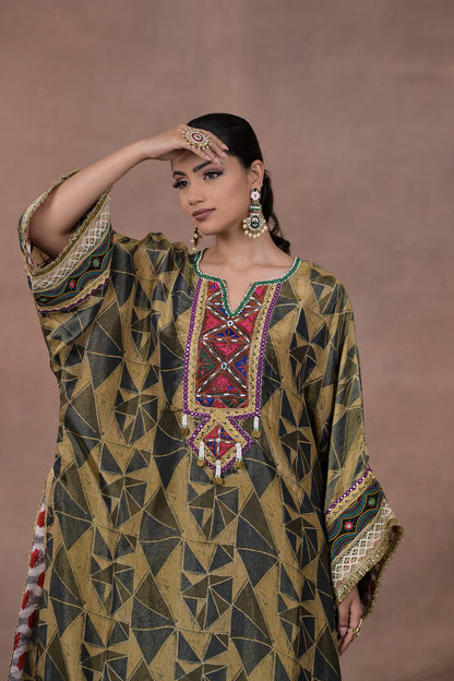Vanya Print Feather Coord