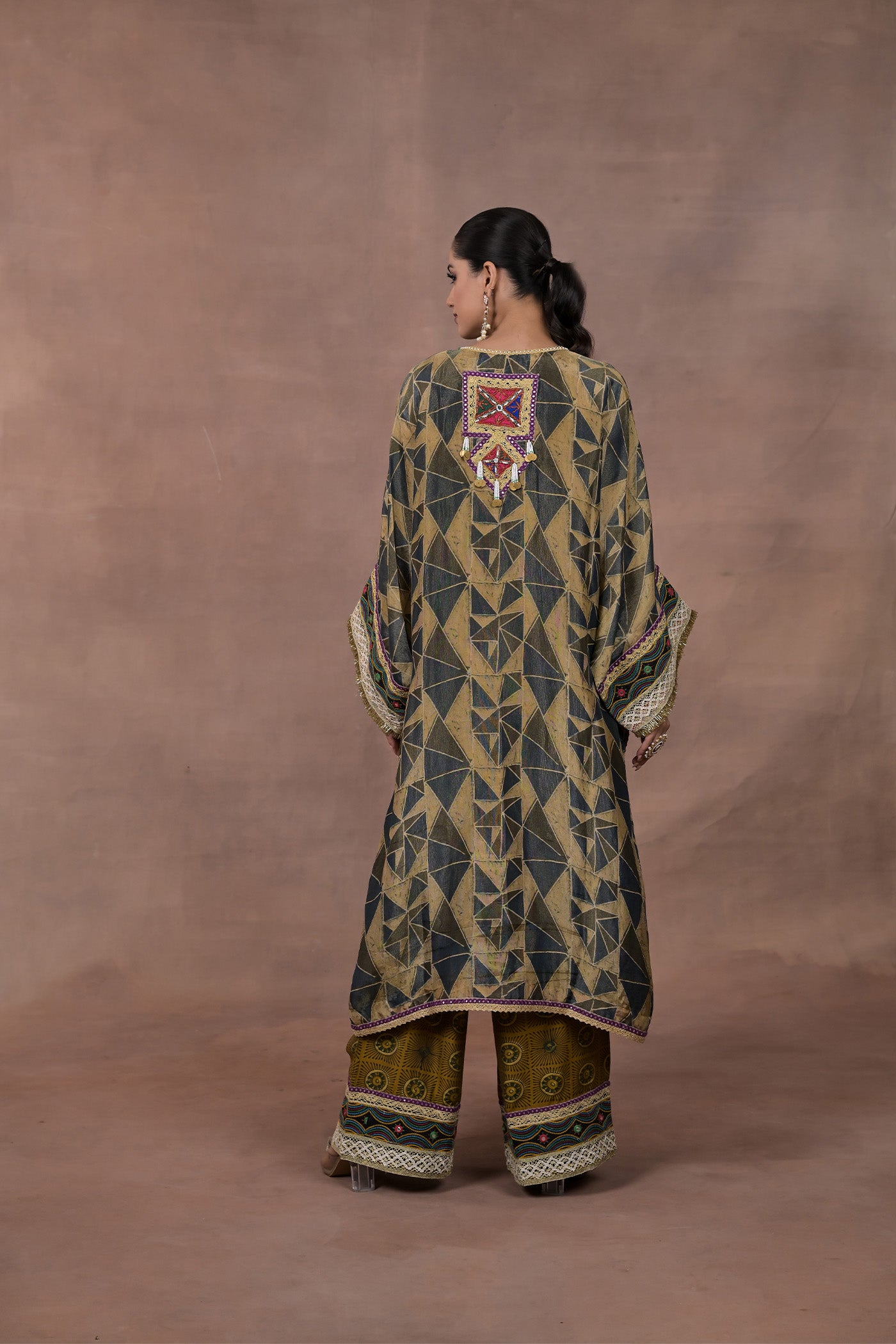 Vanya Print Feather Coord