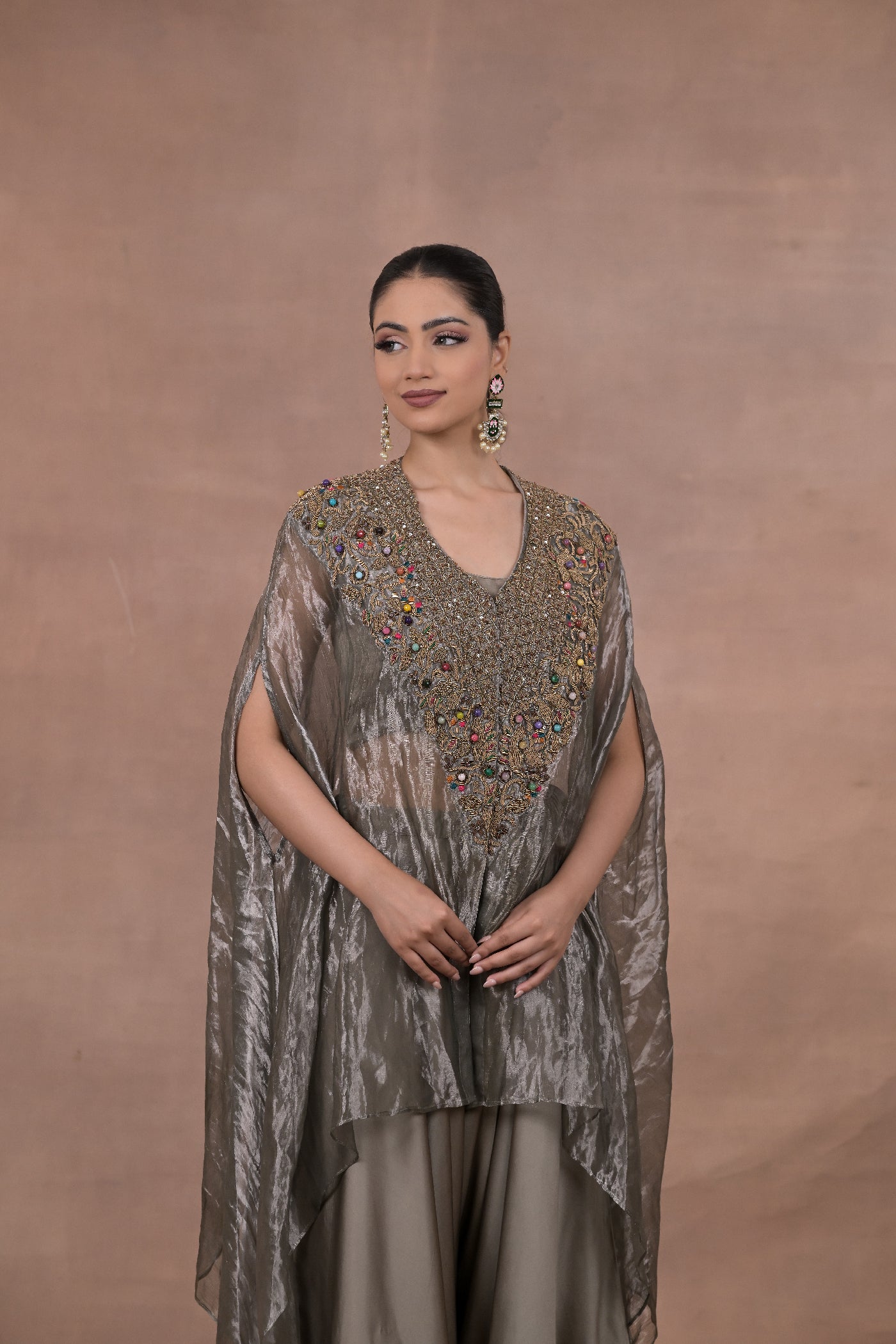Aahana Tissue Indo Western