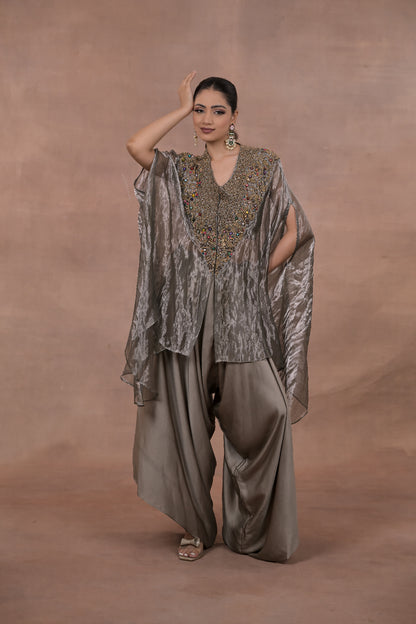 Aahana Tissue Indo Western