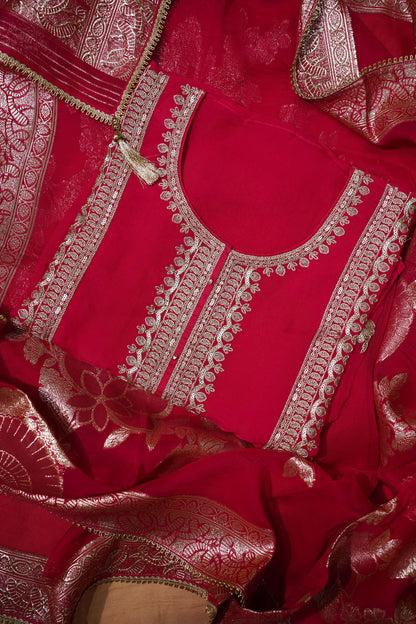 Crimson Charm Kurta Set