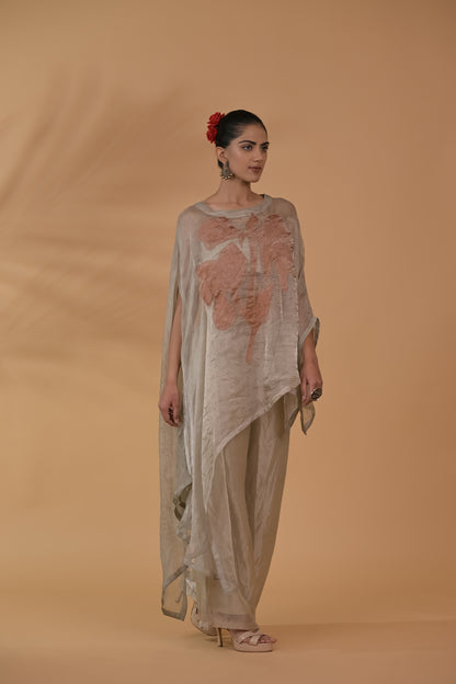 Rose Sheen Tissue Co-ord Set