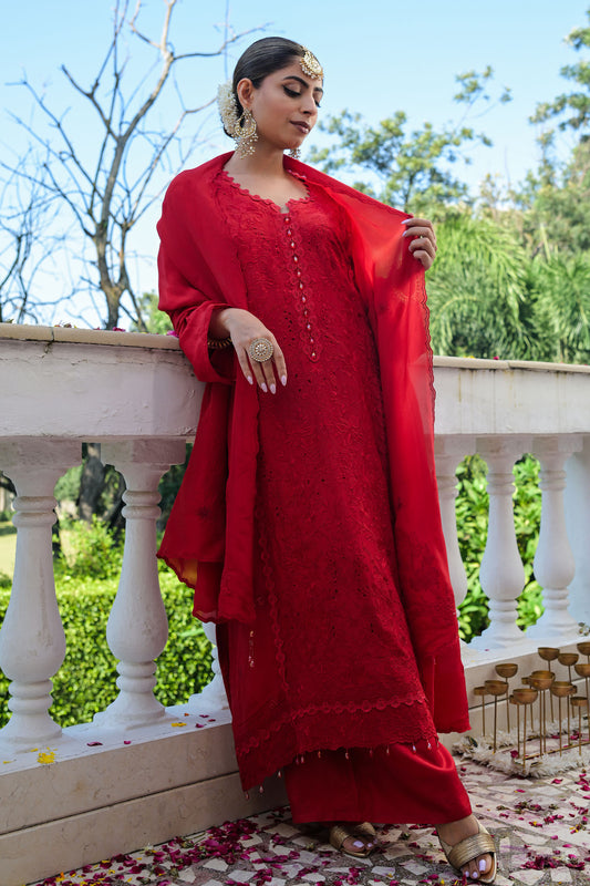 Scarlet Grace Kurta Set