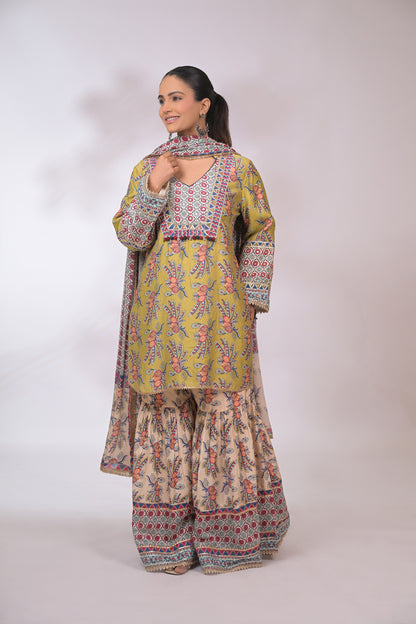 Gulnaar Festive Kurta Set