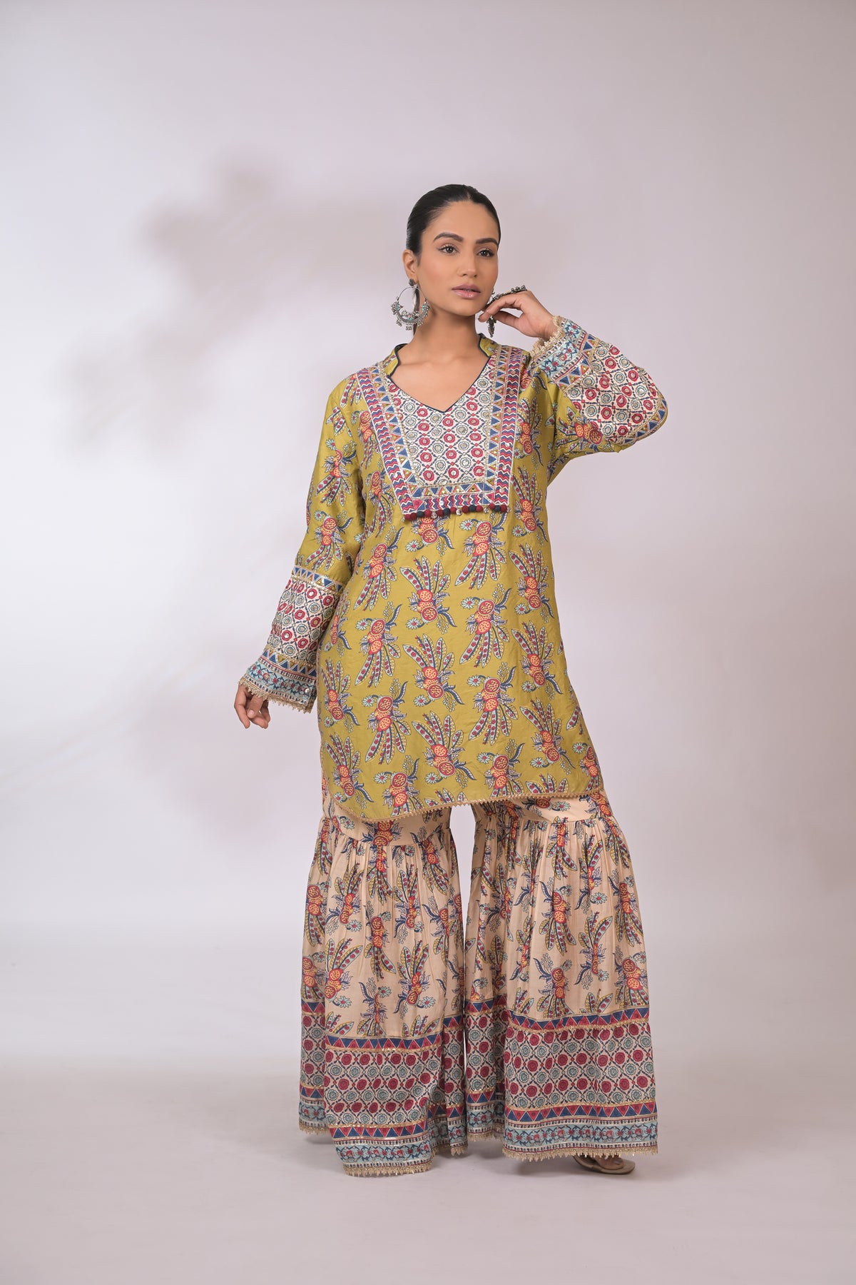 Gulnaar Festive Kurta Set