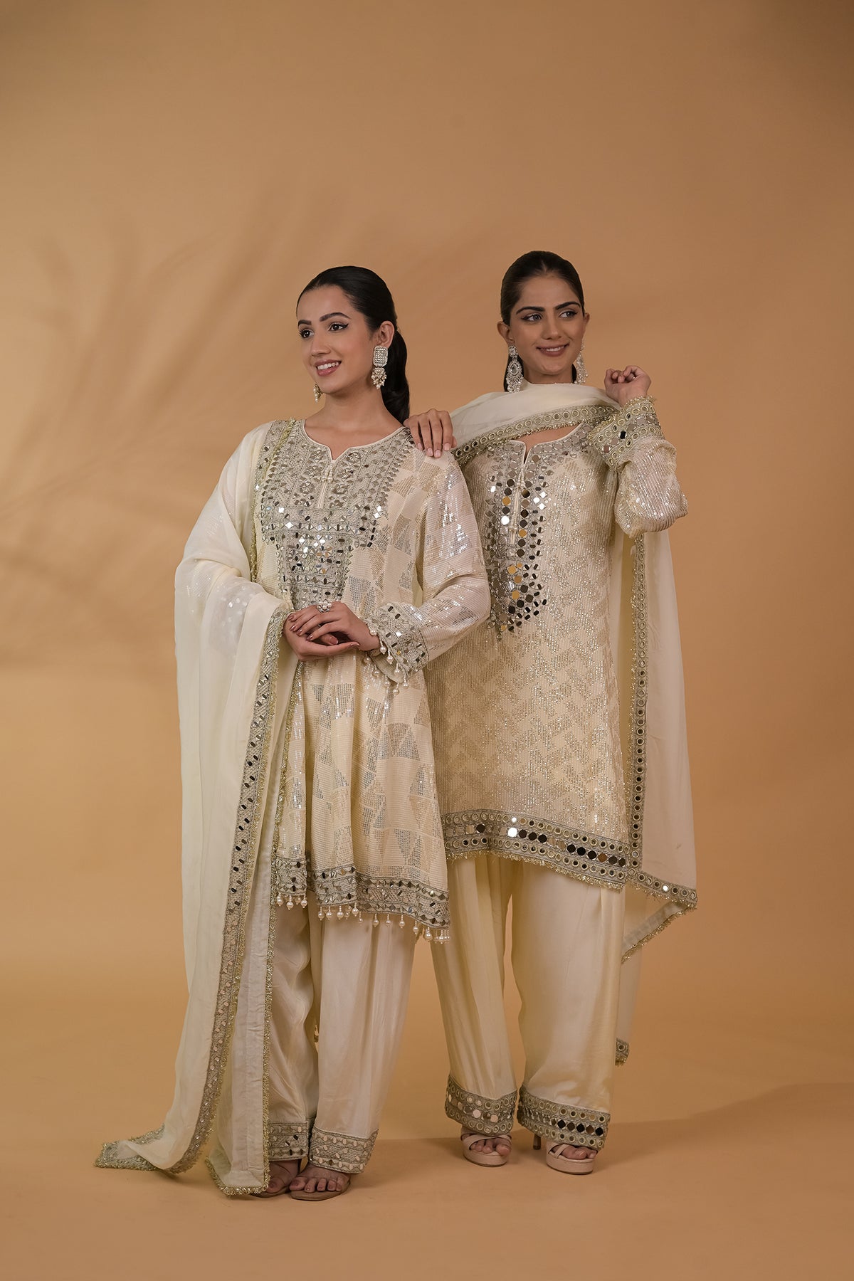 Sheesha Sequin Kurta Set