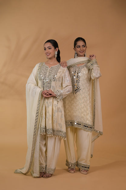 Sheesha Sequin Kurta Set
