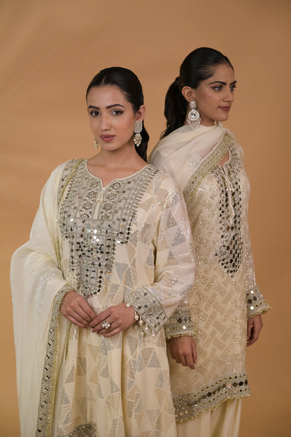 Sheesha Sequin Kurta Set