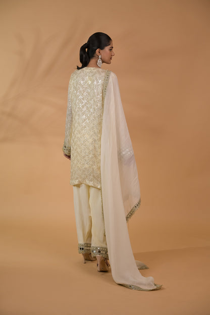 Sheesha Sequin Kurta Set