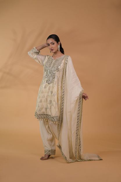 Sheesha Sequin Kurta Set