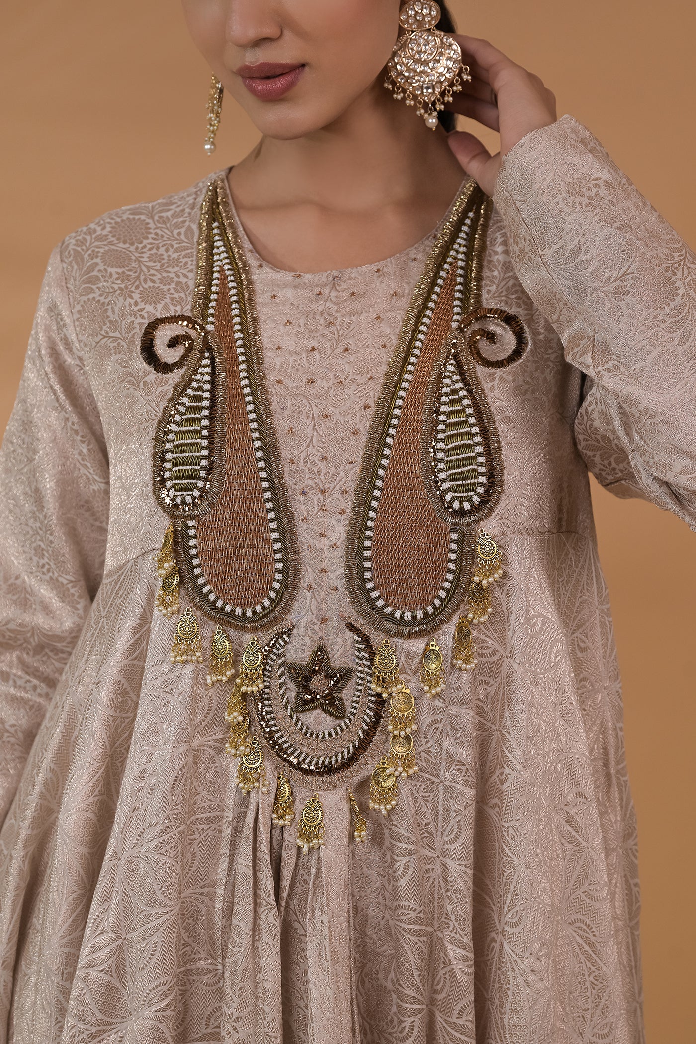 Noor Zaria Anarkali Set