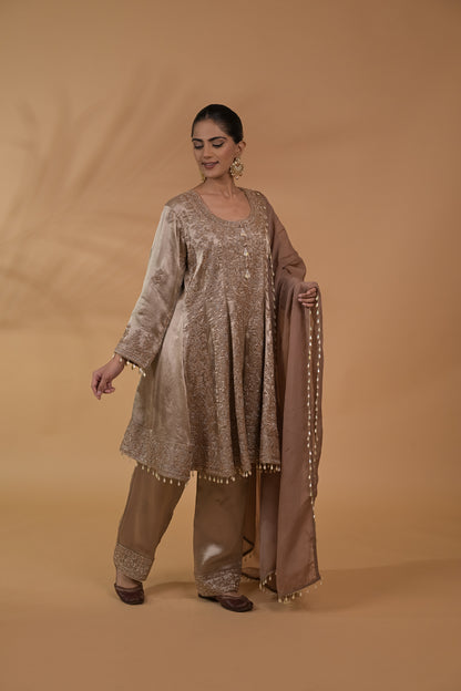 Zaria Peplum Kurta Set