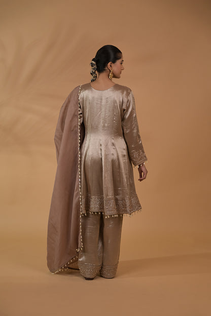 Zaria Peplum Kurta Set