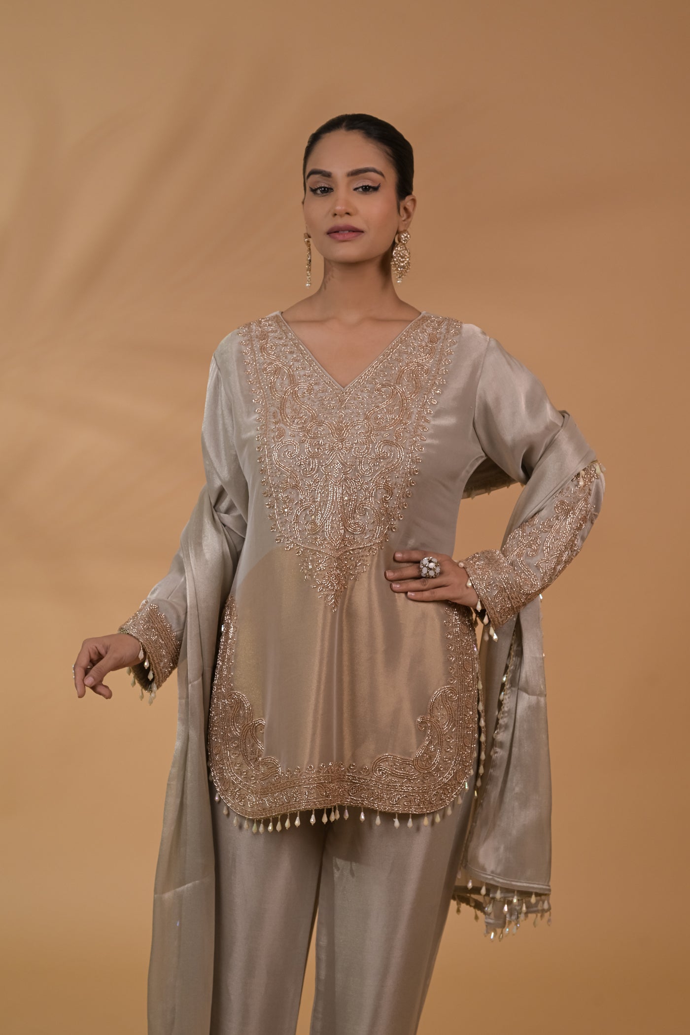 Noor Sheen Short Kurta Set