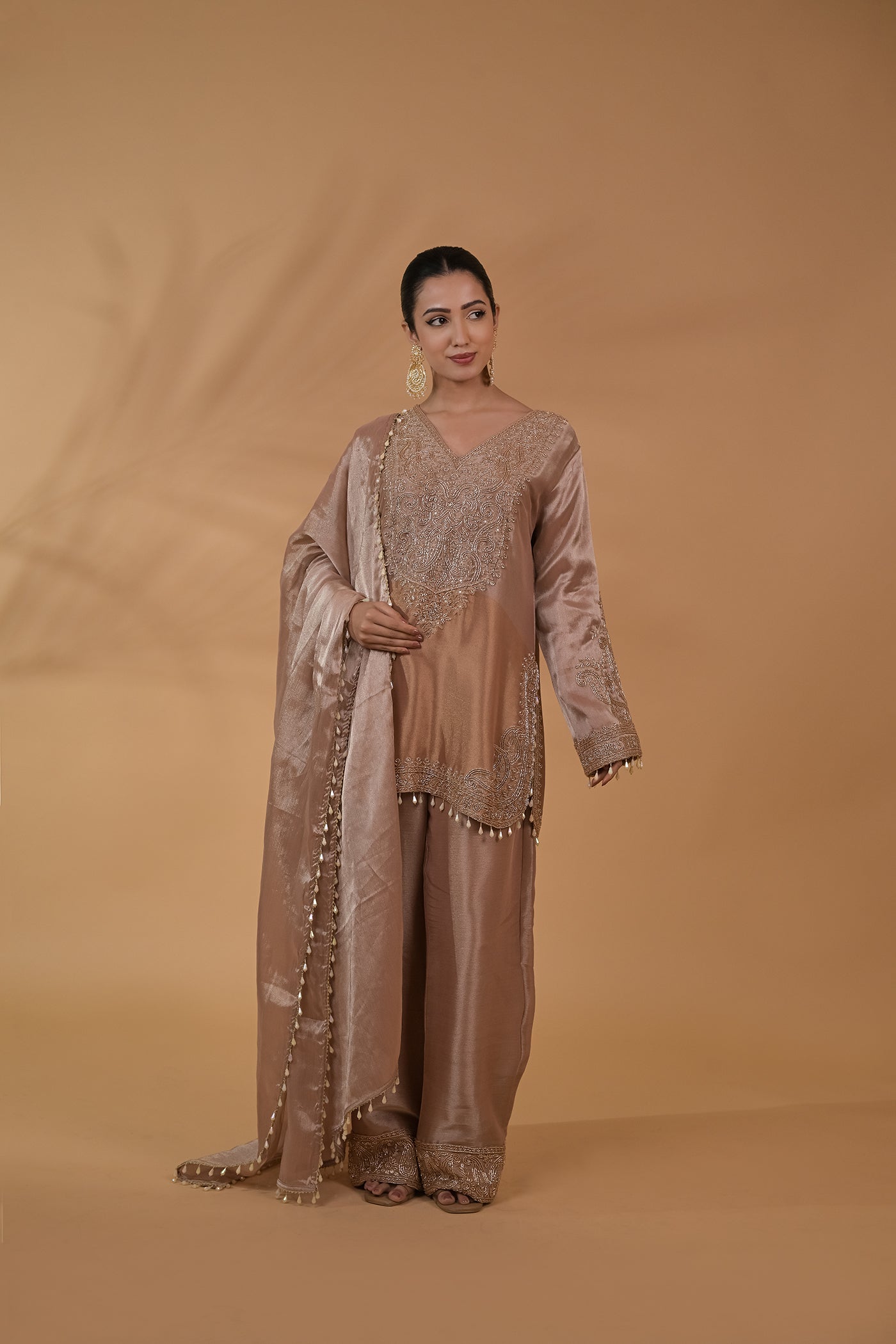 Noor Sheen Short Kurta Set