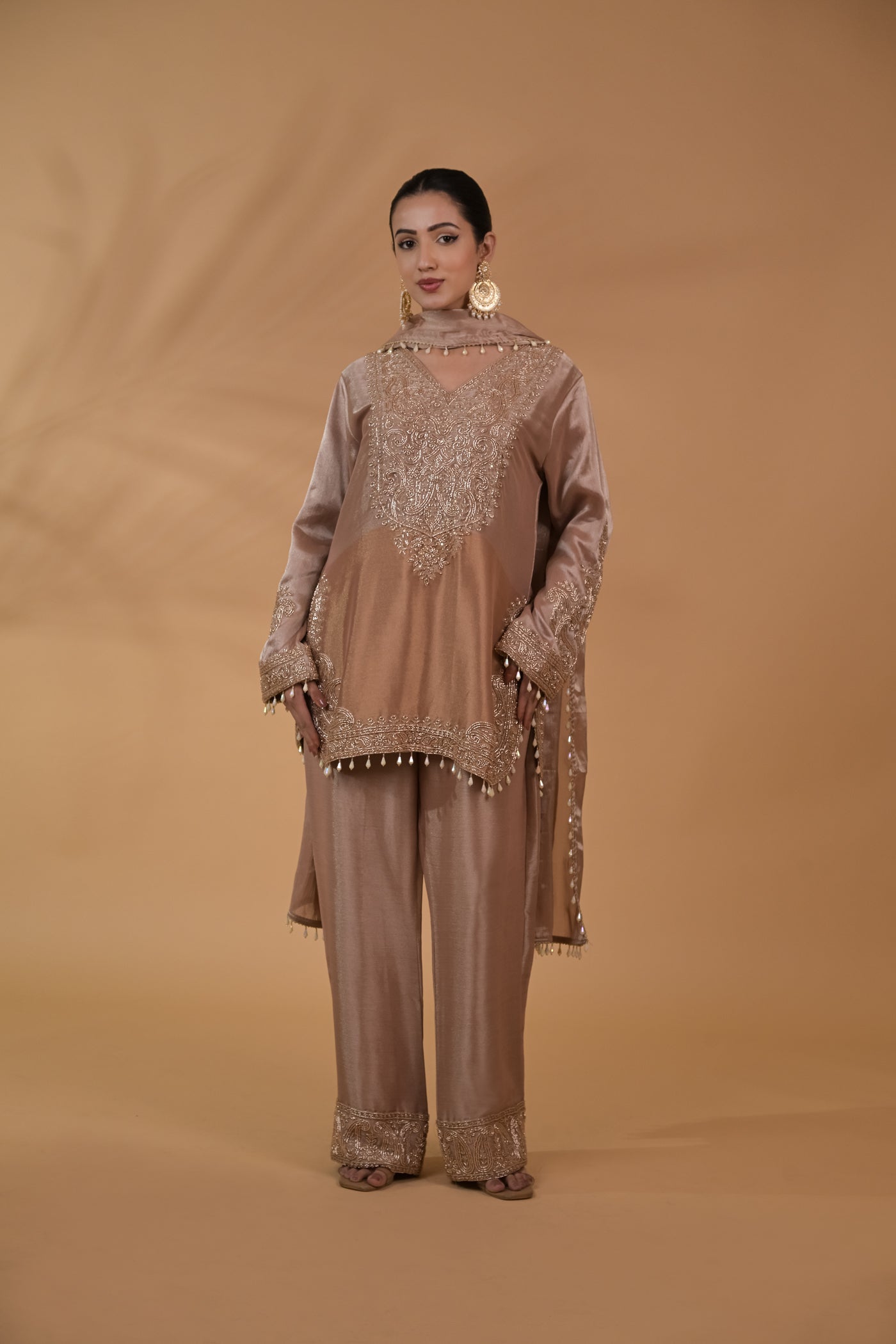Noor Sheen Short Kurta Set