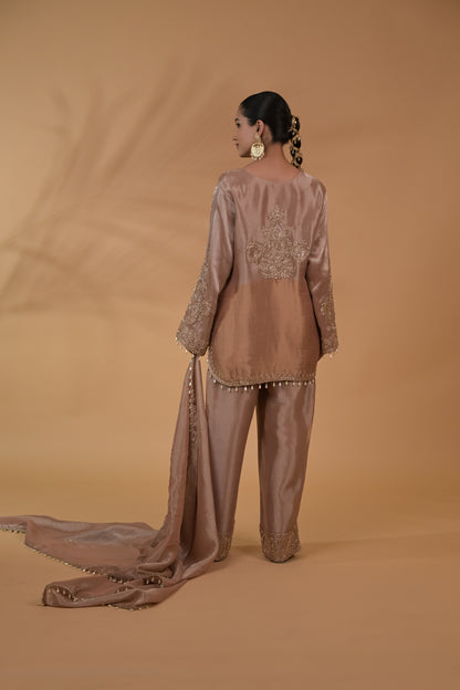 Noor Sheen Short Kurta Set