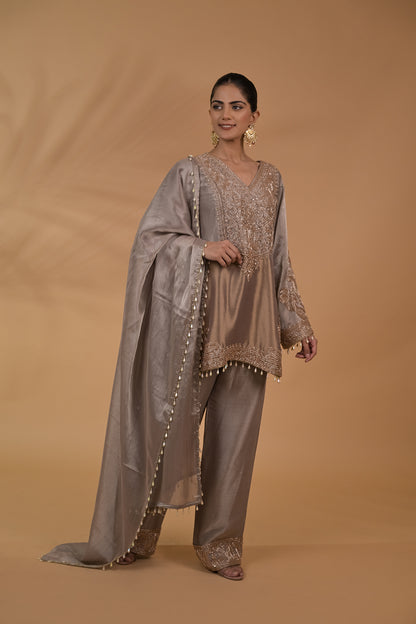 Noor Sheen Short Kurta Set