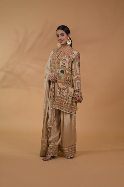 Mehr Sheesha Kurta Set