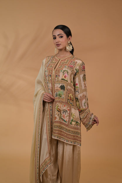 Mehr Sheesha Kurta Set