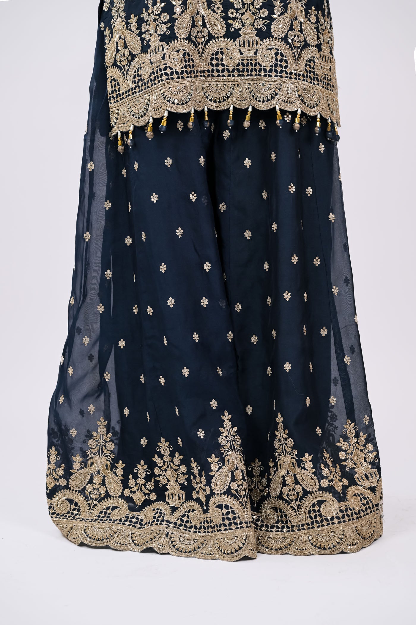 Zareen Embroidered Kurta Set with Dupatta