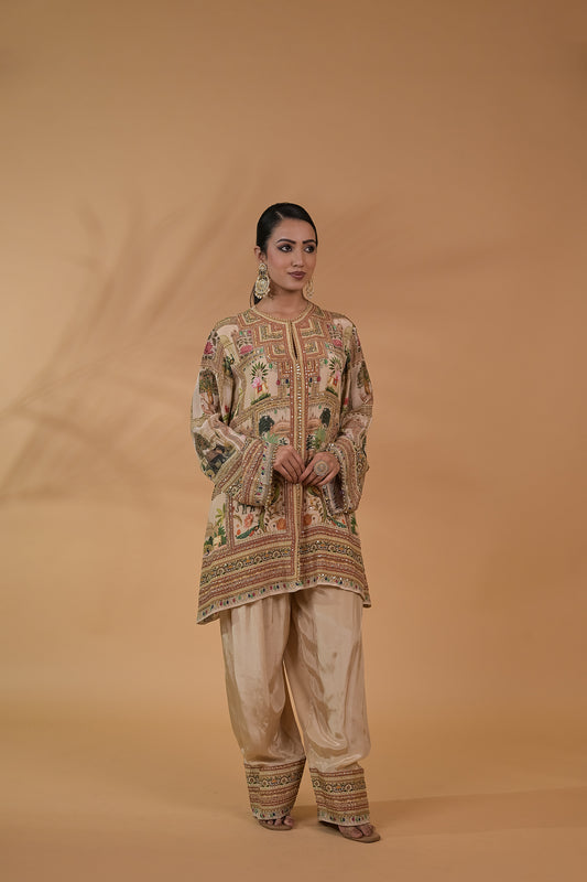 Mehr Sheesha Kurta Set