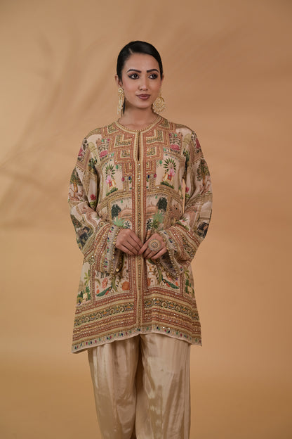 Mehr Sheesha Kurta Set