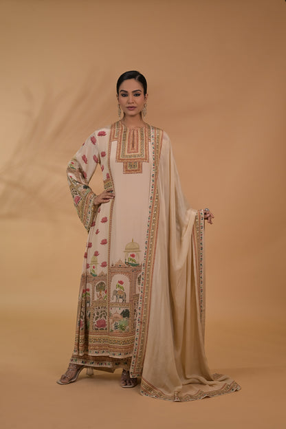 Noor Angoori Festive Kurta Set