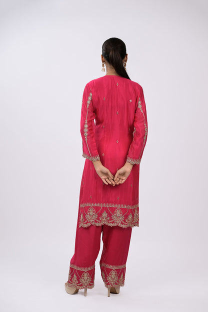 Gulbahaar Embroidered Kurta Set with Dupatta