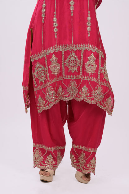 Gulbahaar Embroidered Kurta Set with Dupatta