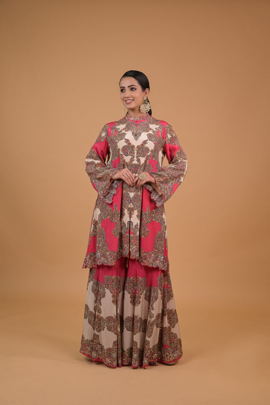 Gulnaar Sheesha Co-ord Set