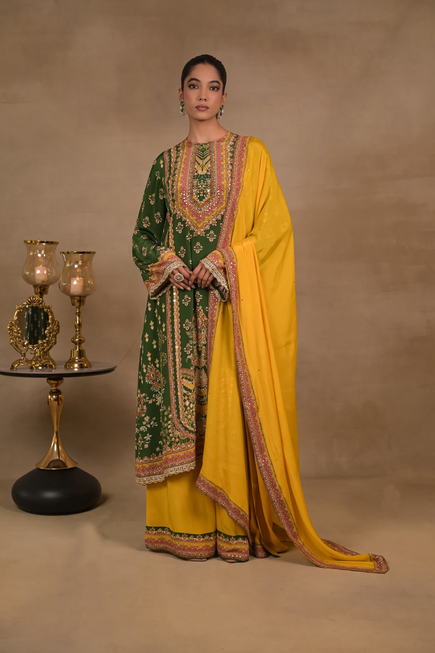 Zarmina Emerald Kurta Set