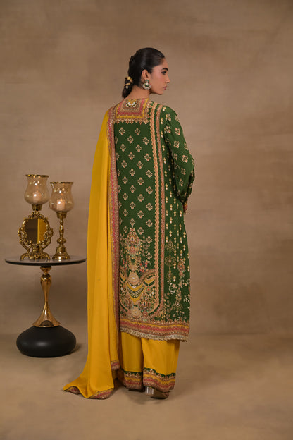 Zarmina Emerald Kurta Set