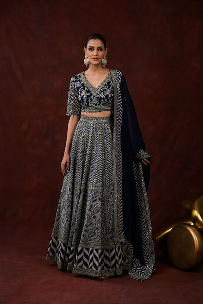 Noor-e-Zar Lehenga Set