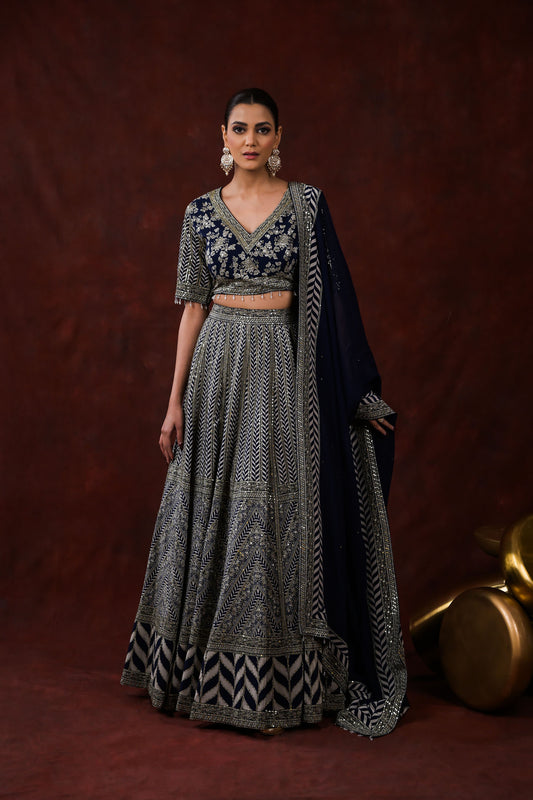 Noor-e-Zar Lehenga Set