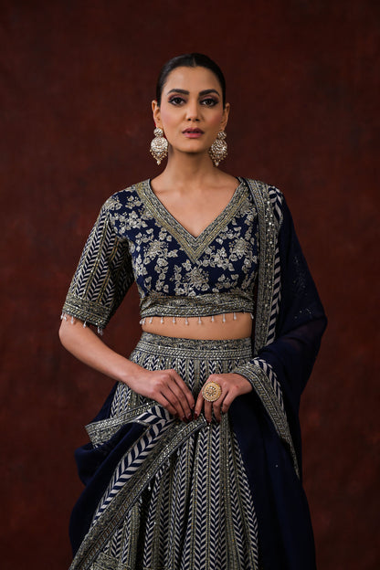 Noor-e-Zar Lehenga Set