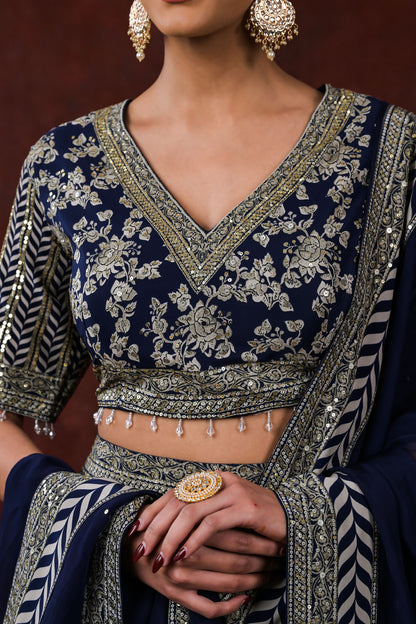 Noor-e-Zar Lehenga Set