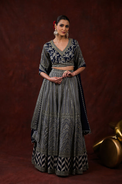 Noor-e-Zar Lehenga Set